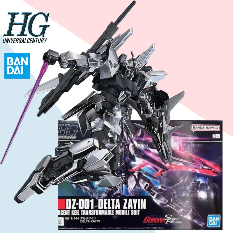 BANDAI Genuine Original HG DZ-001 DELTA ZAYIN ARGENT Mobile Suit Anime Action Figures Assembled Collectible Model Toys Ornaments
BANDAI Genuine Original HG DZ-001 DELTA ZAYIN ARGENT Mobile Suit Anime Action Figures Assembled Collectible Model Toys Ornaments