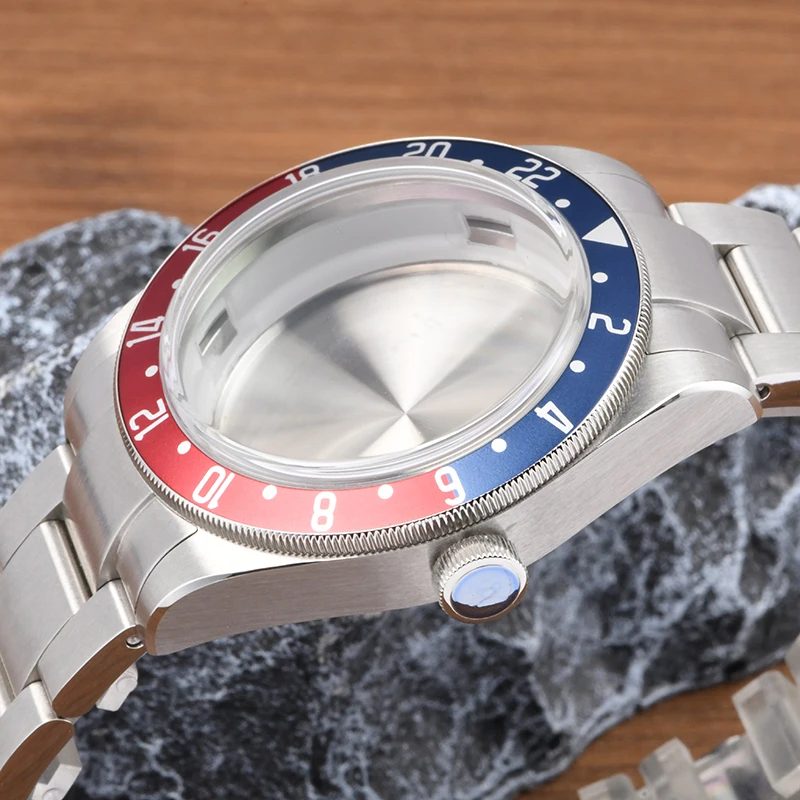 39mm Watch Case Stainless steel GMT Sapphire glass for NH34 Automatic movement fits seiko mod Diving watch mod
39mm Watch Case Stainless steel GMT Sapphire glass for NH34 Automatic movement fits seiko mod Diving watch mod