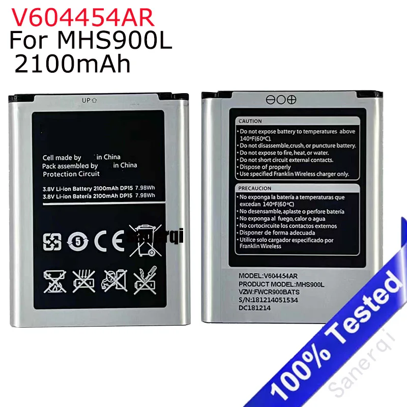 High Quality Wireless Router Battery For Franklin Wireless MHS900L XHG-R300 V604454AR
High Quality Wireless Router Battery For Franklin Wireless MHS900L XHG-R300 V604454AR