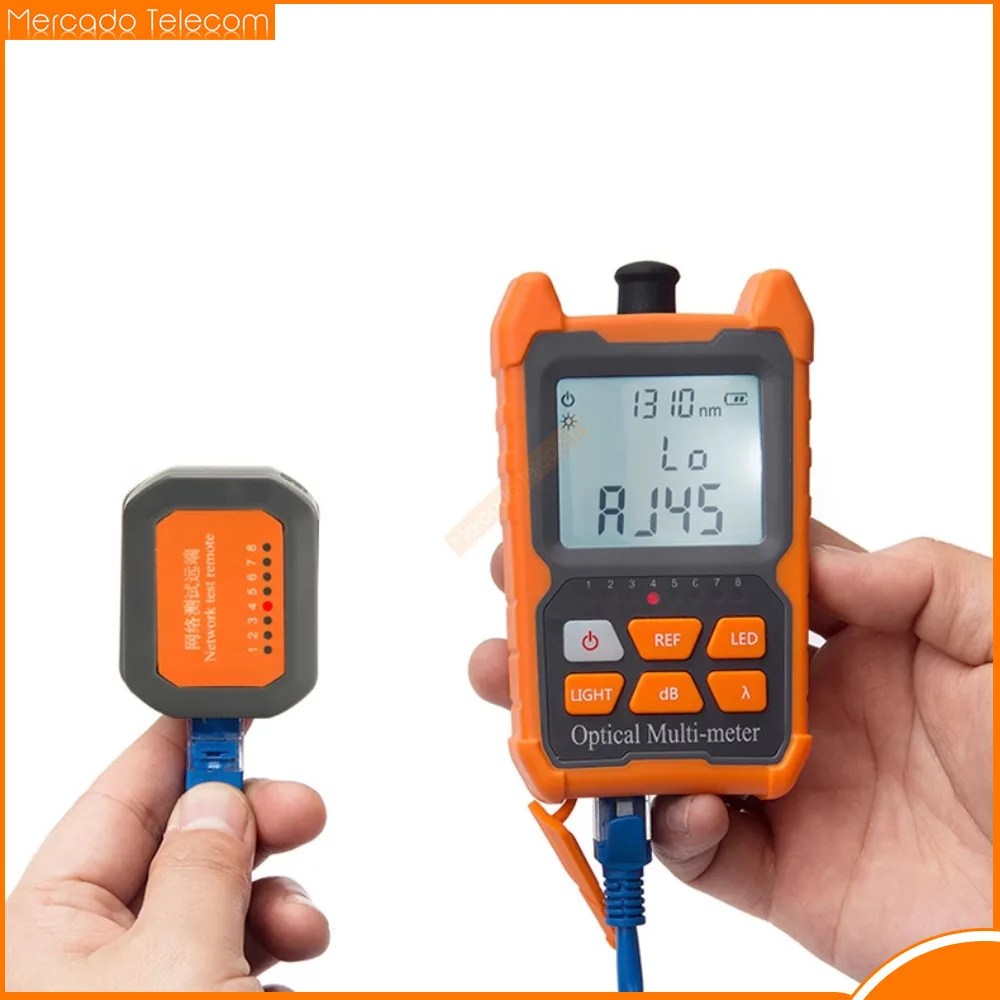 2 In 1 Optical Power Meter With LED Lighting OPM Network Test Fiber Optic Cable Tester Tools Dry battery
2 In 1 Optical Power Meter With LED Lighting OPM Network Test Fiber Optic Cable Tester Tools Dry battery