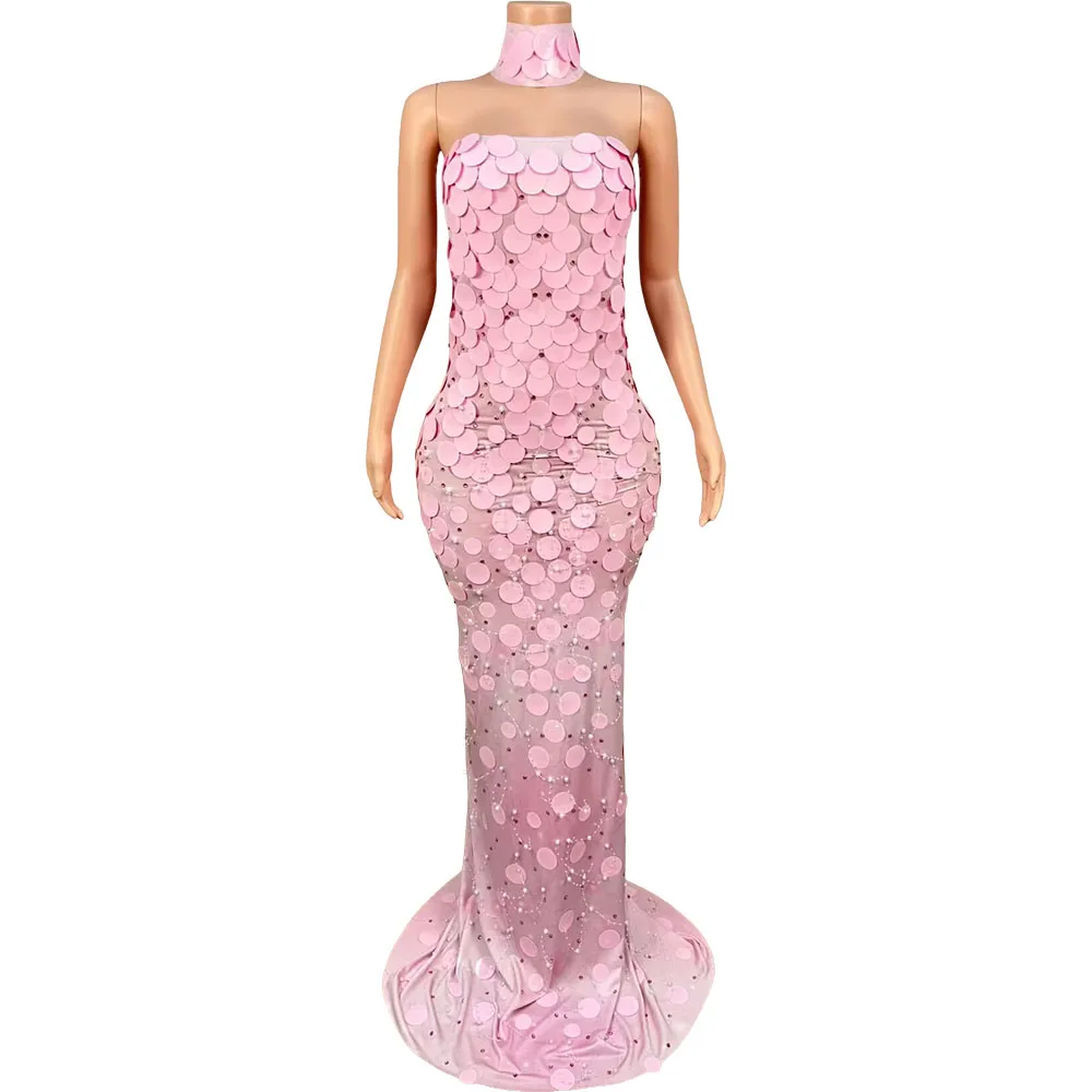 Women Luxury Sequins Strapless Crystal Bodycon Evening Party Dress Celebrity Gala Gown Birthday Club Photo Shoot Long Dress
Women Luxury Sequins Strapless Crystal Bodycon Evening Party Dress Celebrity Gala Gown Birthday Club Photo Shoot Long Dress