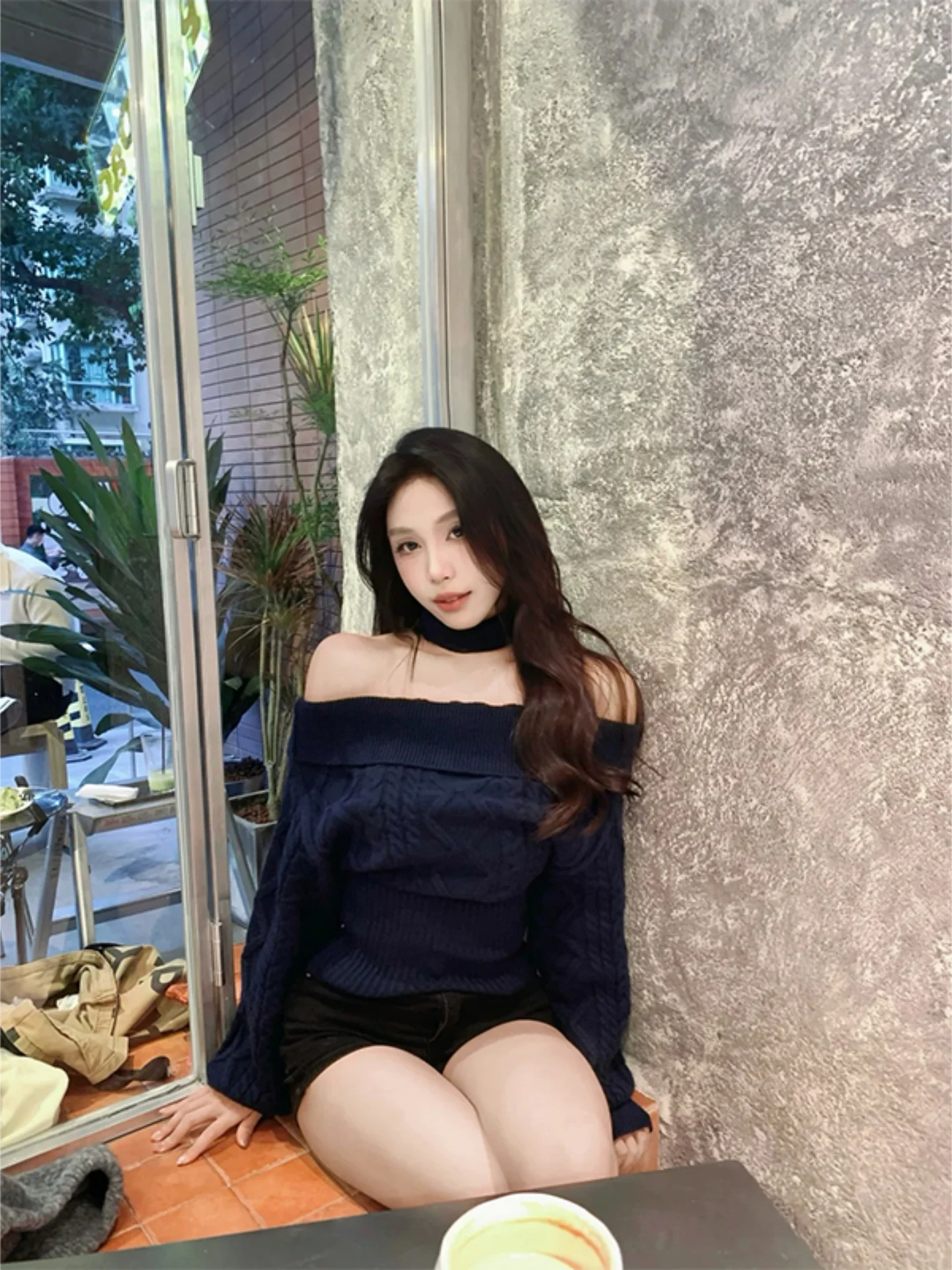 Модный вязаный свитер Long Sve, дизайн на одно плечо, универсальный топ для женщин, удобный средний мягкий корейский свитер для поездок на работу
Модный вязаный свитер Long Sve, дизайн на одно плечо, универсальный топ для женщин, удобный средний мягкий корейский свитер для поездок на работу