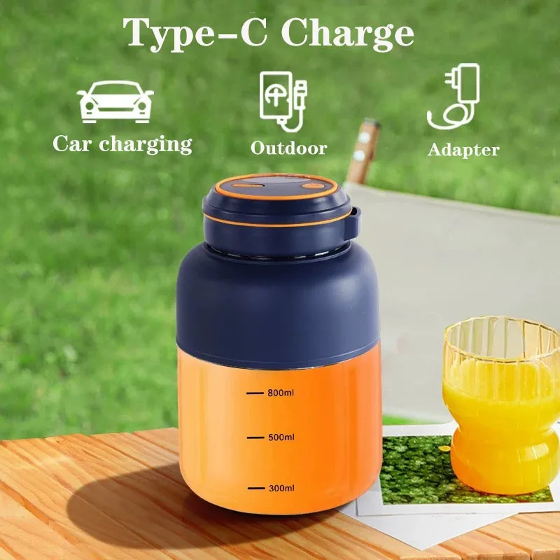 ABKR-Многофункциональный беспроводной портативный блендер емкостью 1,3 л, соковыжималка, включая возможность измельчения льда
ABKR-Многофункциональный беспроводной портативный блендер емкостью 1,3 л, соковыжималка, включая возможность измельчения льда