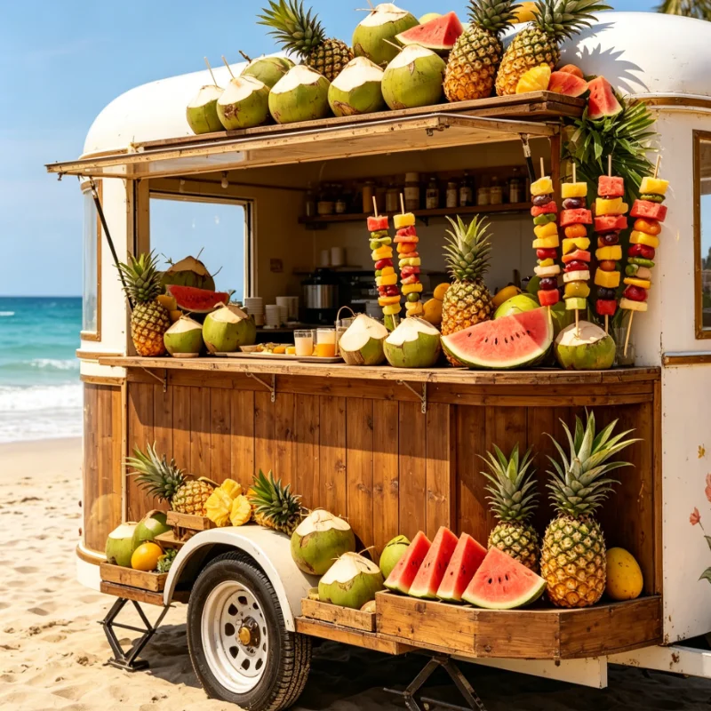 Customized Mobile Juice Bar Cart Cold Press Juicer For Summer Beach County Fair Night Market Sale
Customized Mobile Juice Bar Cart Cold Press Juicer For Summer Beach County Fair Night Market Sale