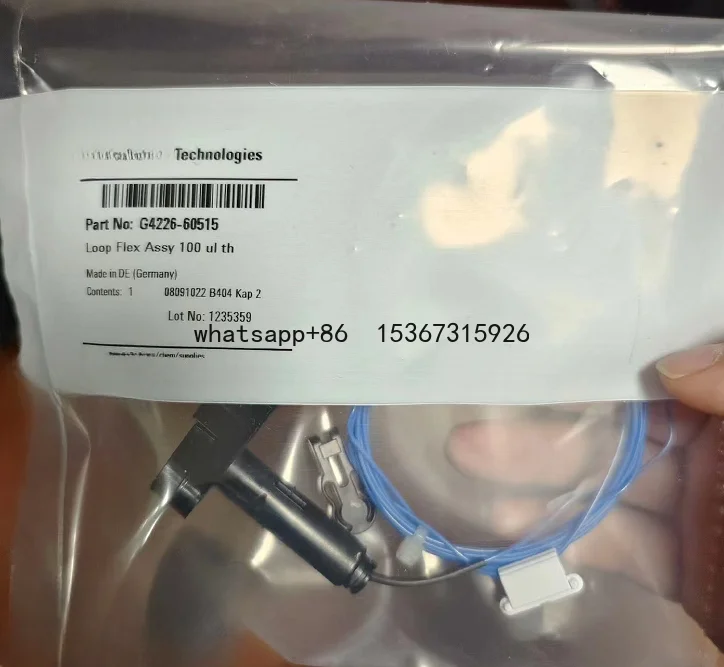 For G4226-60515 Sample Quantitative Ring Kit, Stainless Steel, 100 ΜL New And Unopened.
For G4226-60515 Sample Quantitative Ring Kit, Stainless Steel, 100 ΜL New And Unopened.