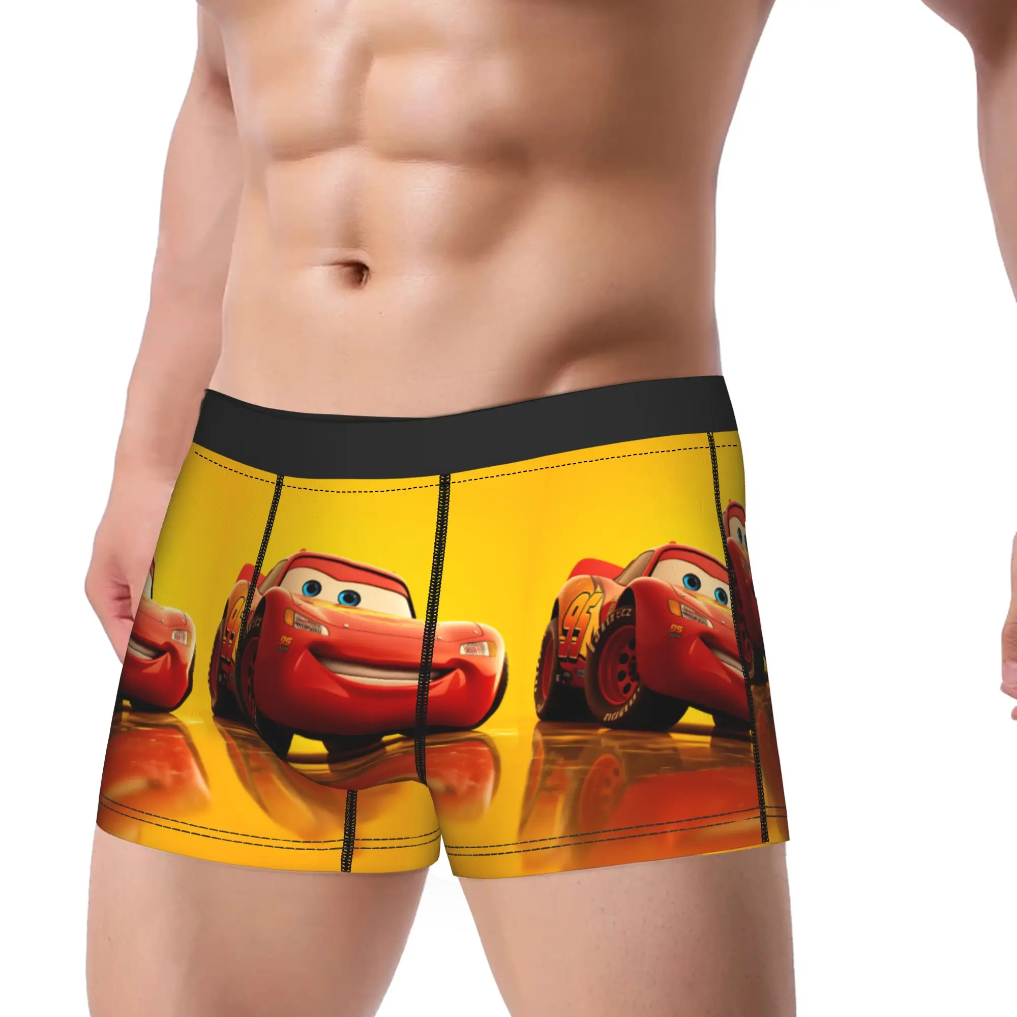 Lightning McQueen Yellow Background Portrait Underwear Men Boxer Brief Novelty Trunk Hot Sale Pattern Plus Size Panties
Lightning McQueen Yellow Background Portrait Underwear Men Boxer Brief Novelty Trunk Hot Sale Pattern Plus Size Panties