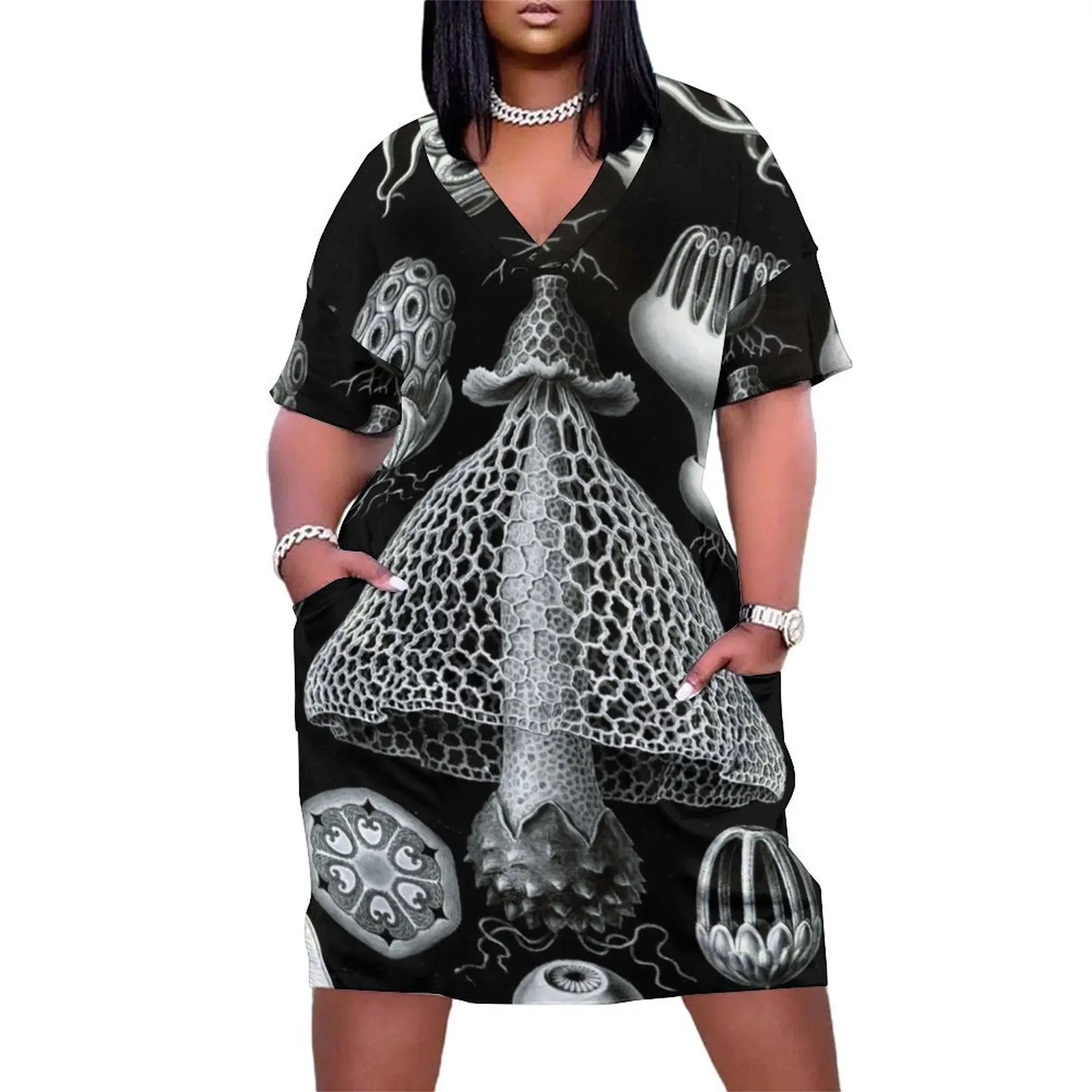 Haeckel Aspidonia Drawing Loose Pocket Dress dresses summer luxury evening dresses 2025 ceremony dresses long dress women
Haeckel Aspidonia Drawing Loose Pocket Dress dresses summer luxury evening dresses 2025 ceremony dresses long dress women