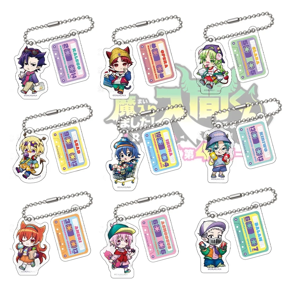 Welcome to Demon School! Iruma-kun 6cm Acrylic keychain Clara Valac Cute Chibi Shopping Cart Design Birthday Gifts
Welcome to Demon School! Iruma-kun 6cm Acrylic keychain Clara Valac Cute Chibi Shopping Cart Design Birthday Gifts