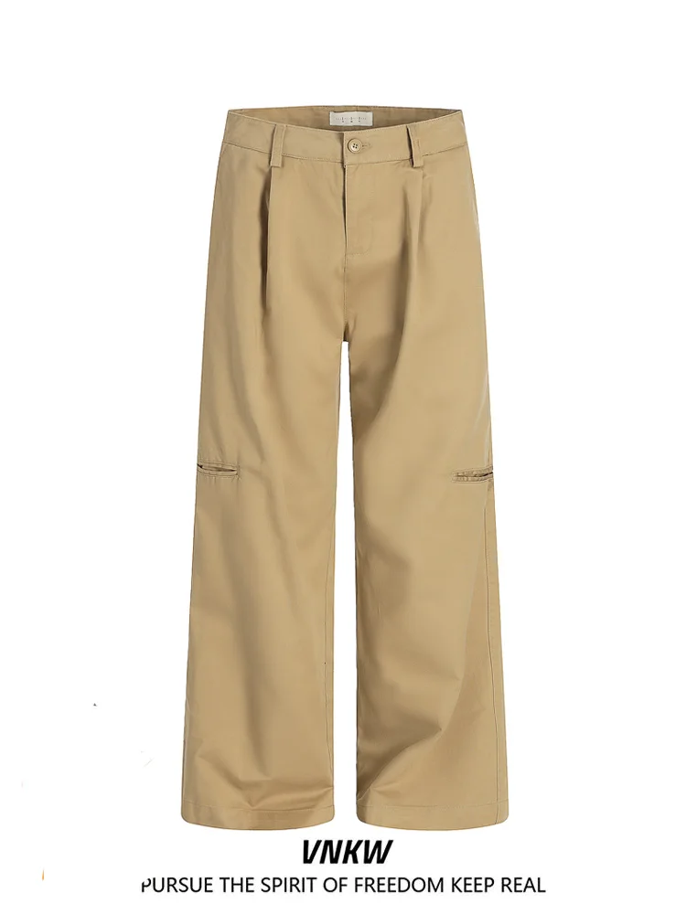 Прямые брюки для спецодежды с завышенной талией, мужские и женские повседневные свободные брюки в стиле ретро, американские осенние хлопковые брюки
Прямые брюки для спецодежды с завышенной талией, мужские и женские повседневные свободные брюки в стиле ретро, американские осенние хлопковые брюки