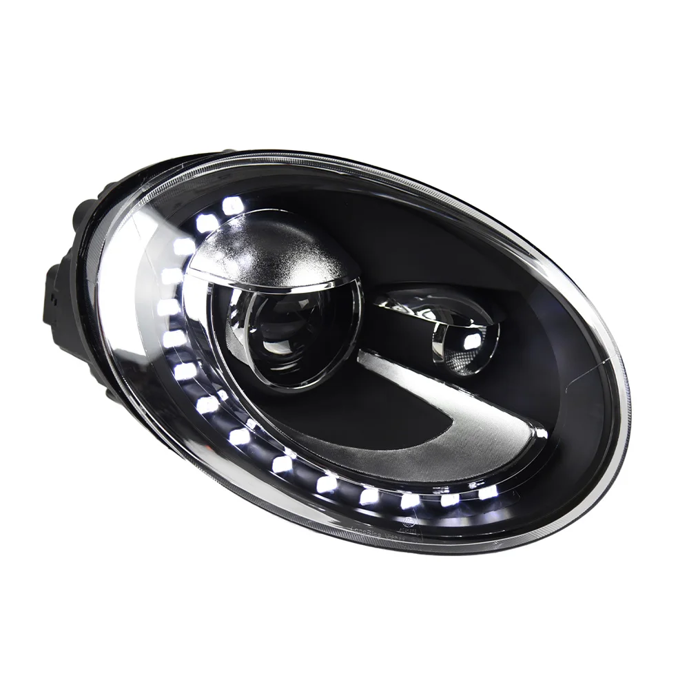 Car Lights for VW Beetle Car Styling Head Lamp Dynamic Signal DRL Projector Lens Front Automotive Accessories Upgrade Type Bulb
Car Lights for VW Beetle Car Styling Head Lamp Dynamic Signal DRL Projector Lens Front Automotive Accessories Upgrade Type Bulb