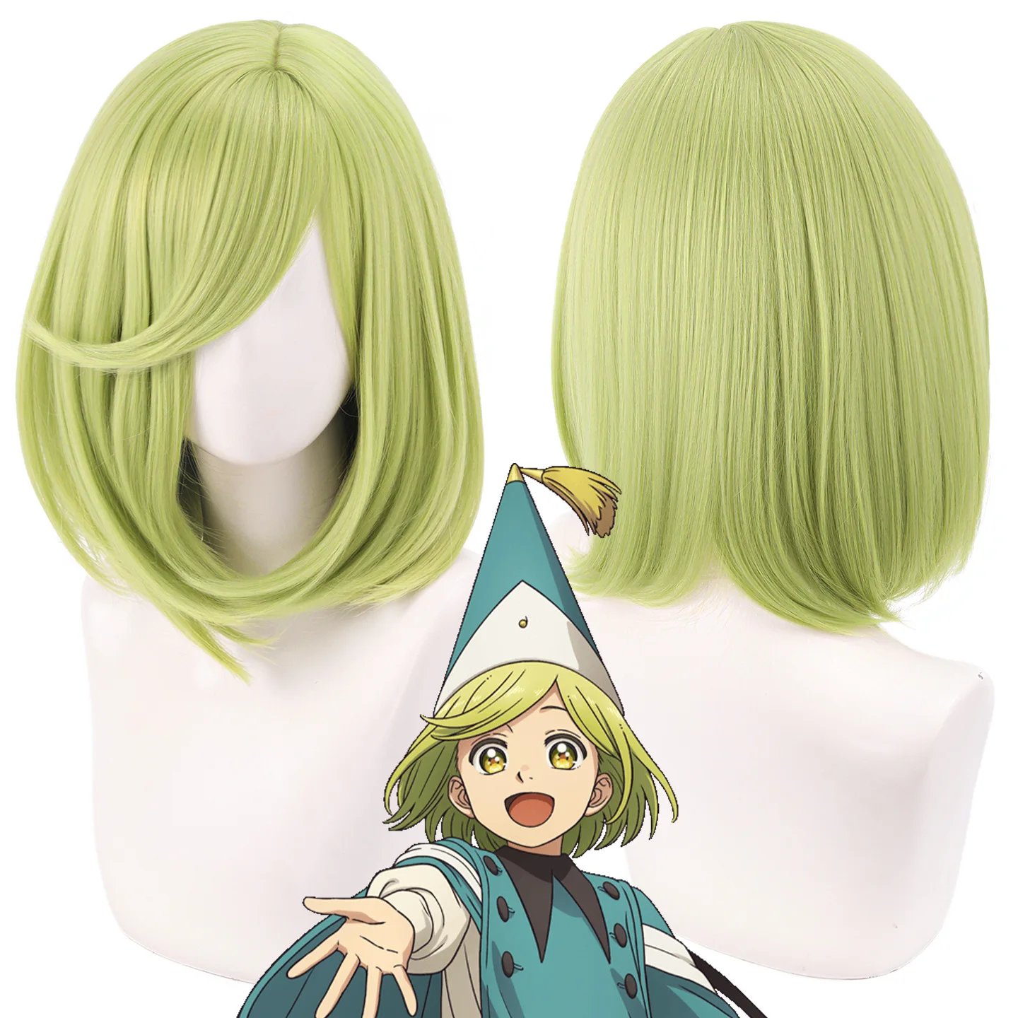Synthetic Cosplay Wig Short Bob Middle Part Brown Hair for Coco Inspired Character Costume Party Anime Roleplay
Synthetic Cosplay Wig Short Bob Middle Part Brown Hair for Coco Inspired Character Costume Party Anime Roleplay