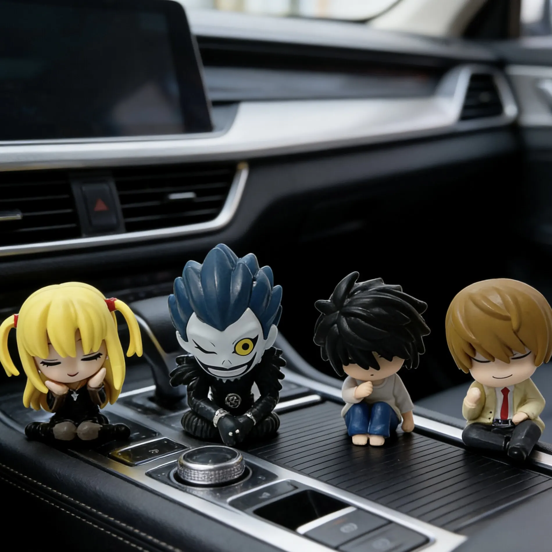 Anime 4pcs/Set Anime Death Note Lawliet L Ryuk Amane Misa Yagami Action Figures Ornament Pvc Model Toy Collectble Periphery Gift
Anime 4pcs/Set Anime Death Note Lawliet L Ryuk Amane Misa Yagami Action Figures Ornament Pvc Model Toy Collectble Periphery Gift