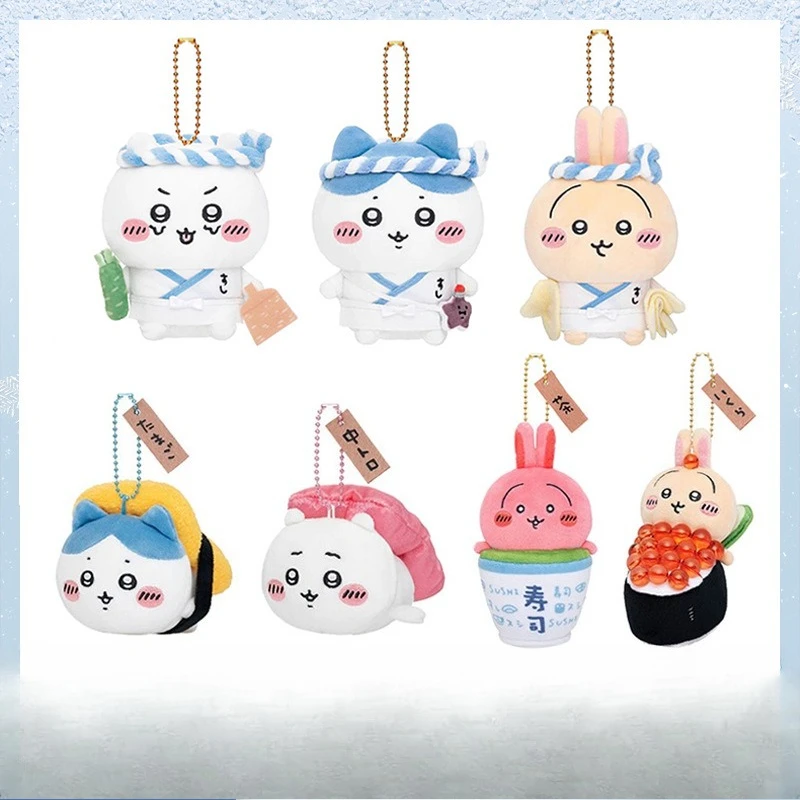 Japanese Chiikawa Sushi Master Series Little Eight Usachi Kiyikawa Bag Toy Y2k Fashion Toys Anime Cartoon Frind Kawaii
Japanese Chiikawa Sushi Master Series Little Eight Usachi Kiyikawa Bag Toy Y2k Fashion Toys Anime Cartoon Frind Kawaii