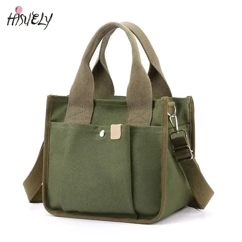 Small Canvas Tote Bag with Zipper Women Japanese Multi-Pocket Shoulder Crossbody Bag Large Capacity Top Handle Satchel Handbag
Small Canvas Tote Bag with Zipper Women Japanese Multi-Pocket Shoulder Crossbody Bag Large Capacity Top Handle Satchel Handbag
