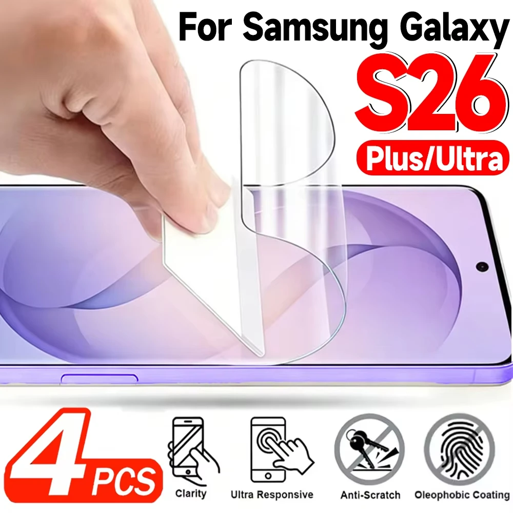 4PCS Soft Hydrogel Film For Samsung Galaxy S26 Ultra S25 S24 FE S23 S22 S21 A56 A55 A54 A53 A52 A51 Full Cover Screen Protector
4PCS Soft Hydrogel Film For Samsung Galaxy S26 Ultra S25 S24 FE S23 S22 S21 A56 A55 A54 A53 A52 A51 Full Cover Screen Protector