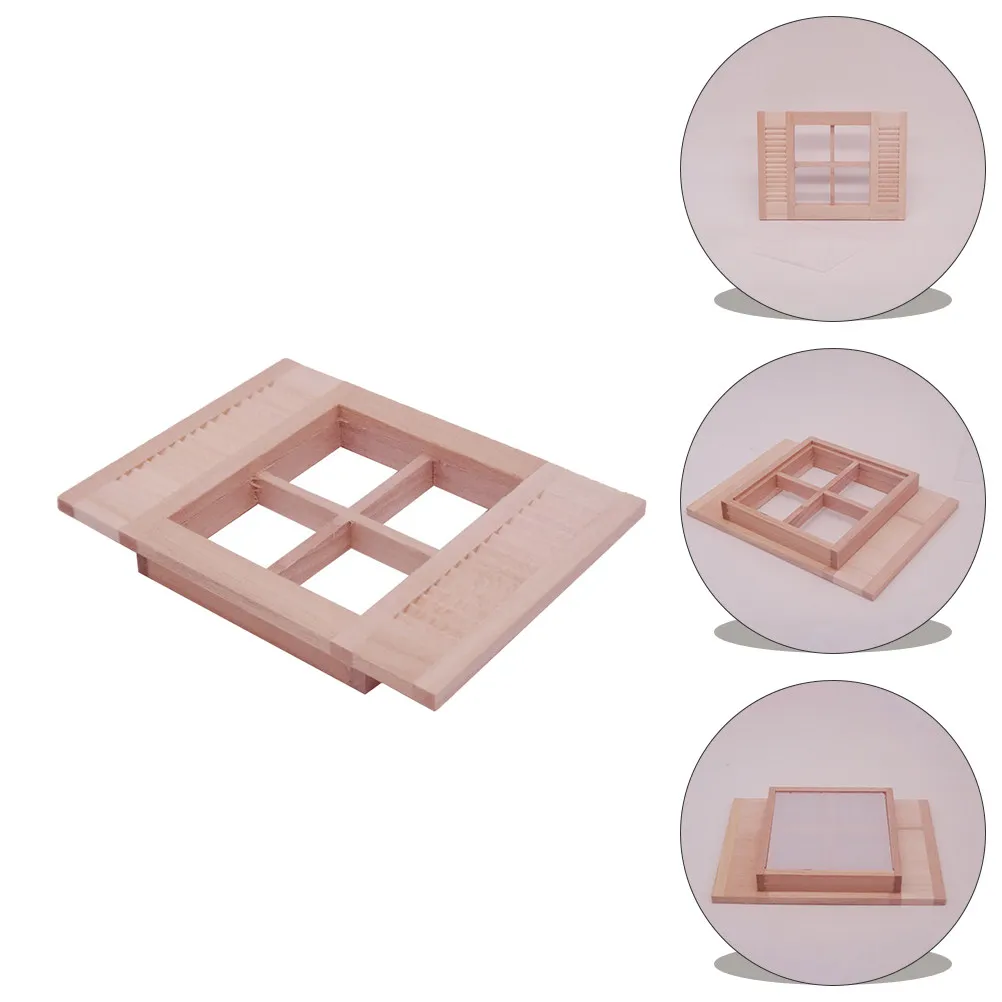 Mini Wooden Blinds for Dollhouse Decoration Realistic Mini House Window Accessory Lightweight Compact Exquisite Micro-Scene
Mini Wooden Blinds for Dollhouse Decoration Realistic Mini House Window Accessory Lightweight Compact Exquisite Micro-Scene