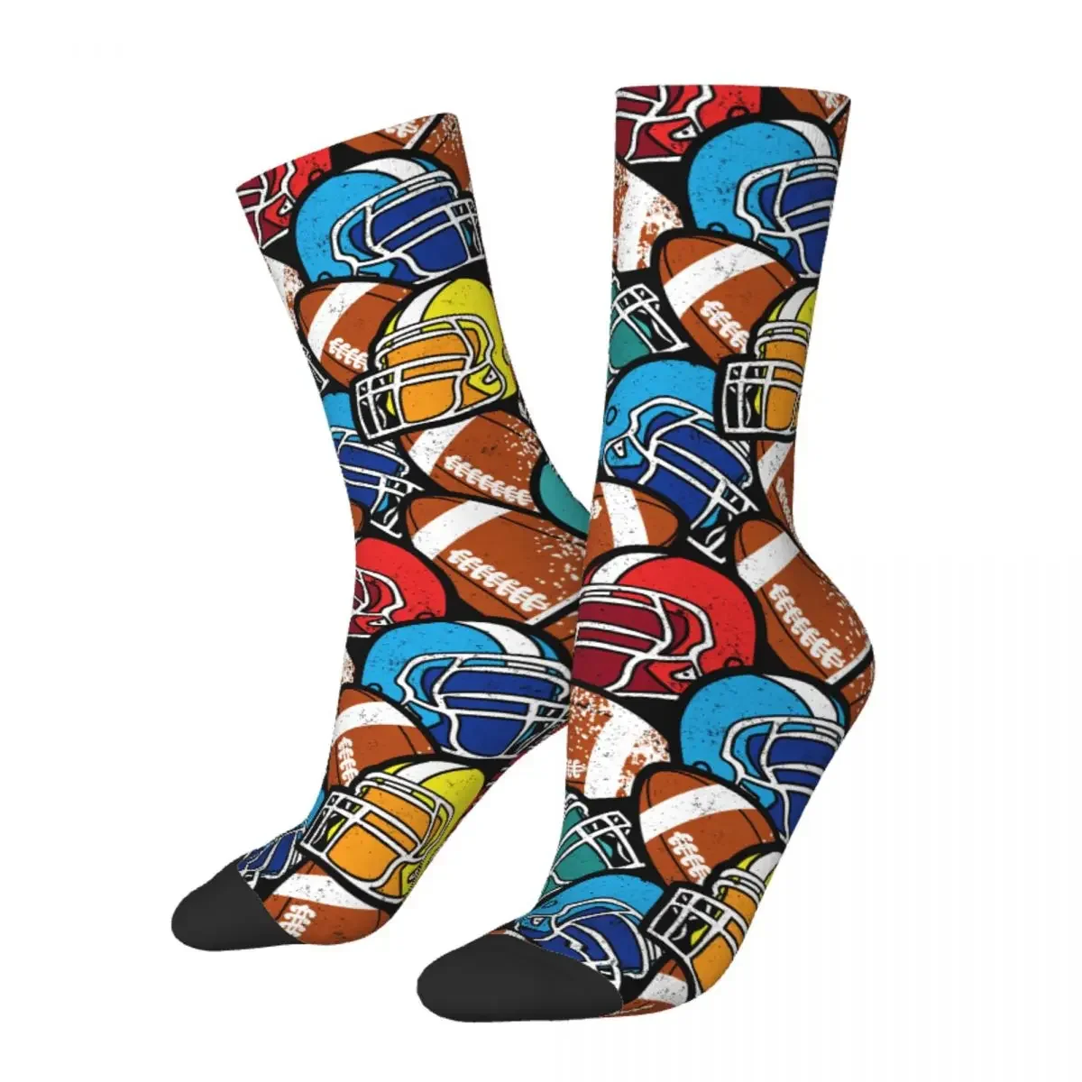 Crazy Design American Football Football Socks 3D Printing Middle Tube Socks for Unisex
Crazy Design American Football Football Socks 3D Printing Middle Tube Socks for Unisex