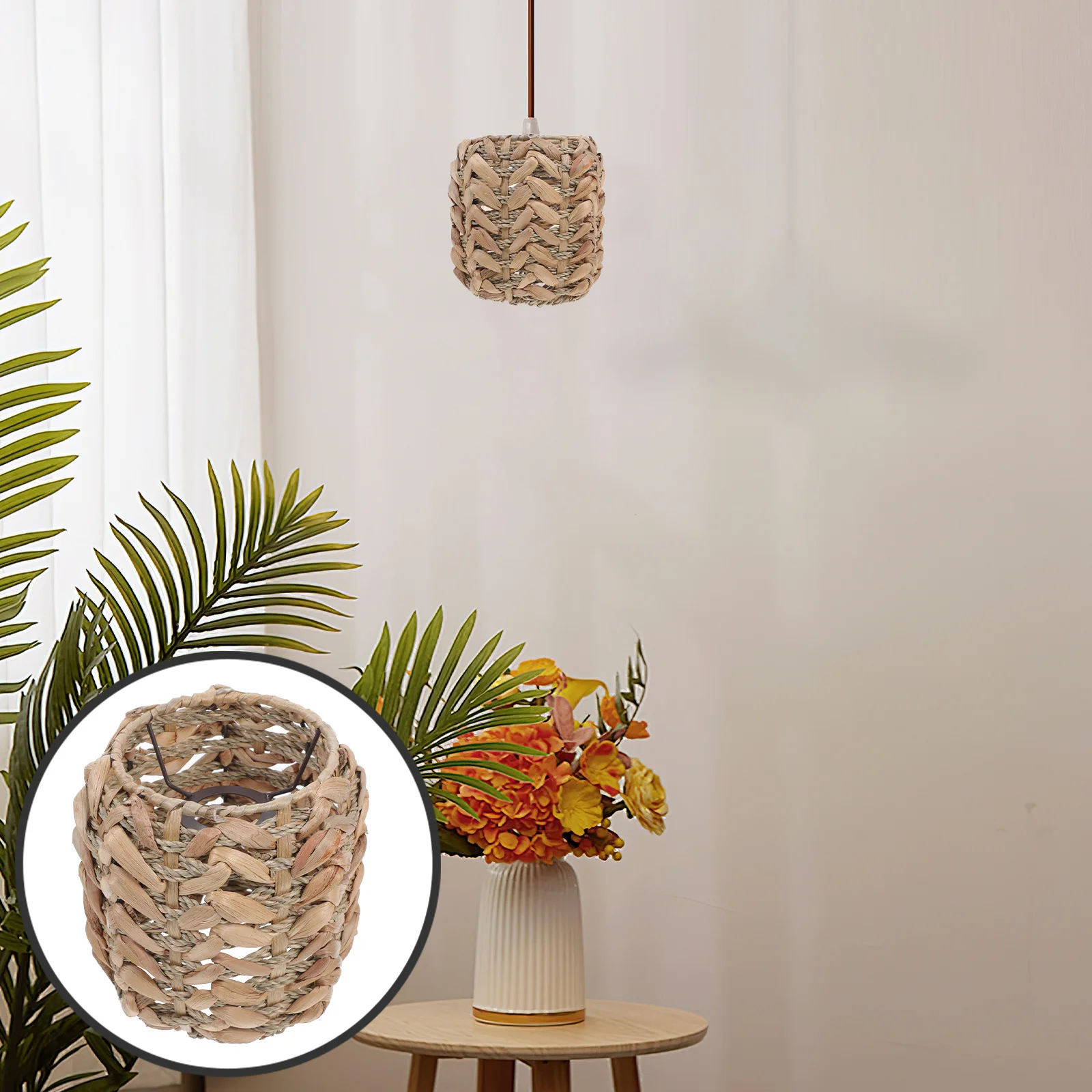 Lightweight Woven Pendant Lamp Shade Straw Rustic Style Ceiling Light Cover Living Room Hotel Lamp Shades Woven Lampshade
Lightweight Woven Pendant Lamp Shade Straw Rustic Style Ceiling Light Cover Living Room Hotel Lamp Shades Woven Lampshade