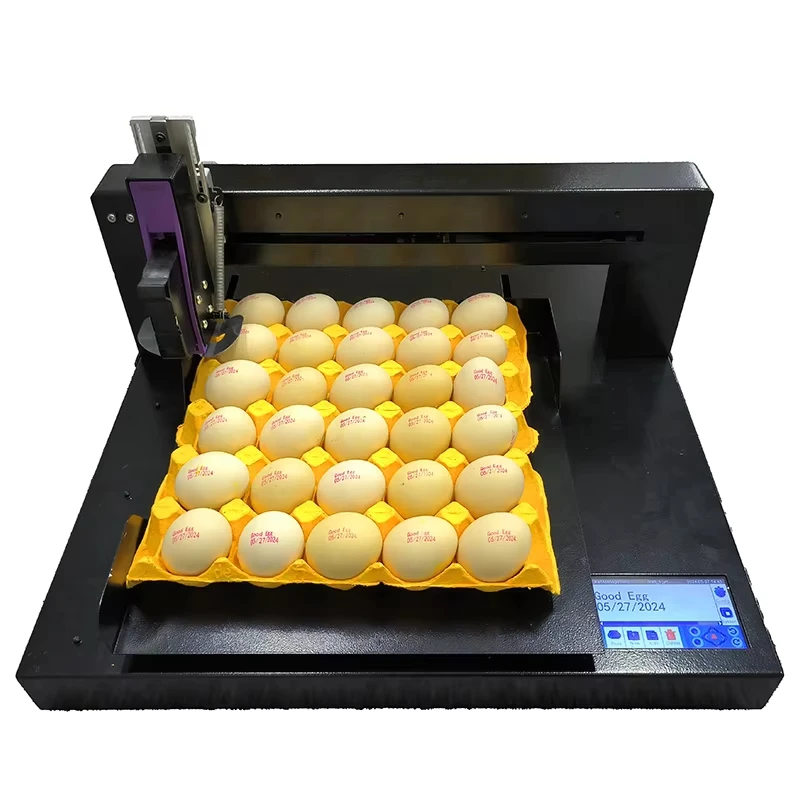 DP1-150-600 Automatic Single Head Egg Date Coding Stamping Inkjet Printer For Small Businesses 
DP1-150-600 Automatic Single Head Egg Date Coding Stamping Inkjet Printer For Small Businesses