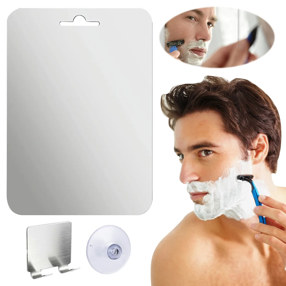 Зеркало для душа без запотевания, зеркало для душа с защитой от запотевания, небьющееся безрамное зеркало для душа, настенное зеркало, аксессуары для ванной комнаты
Зеркало для душа без запотевания, зеркало для душа с защитой от запотевания, небьющееся безрамное зеркало для душа, настенное зеркало, аксессуары для ванной комнаты