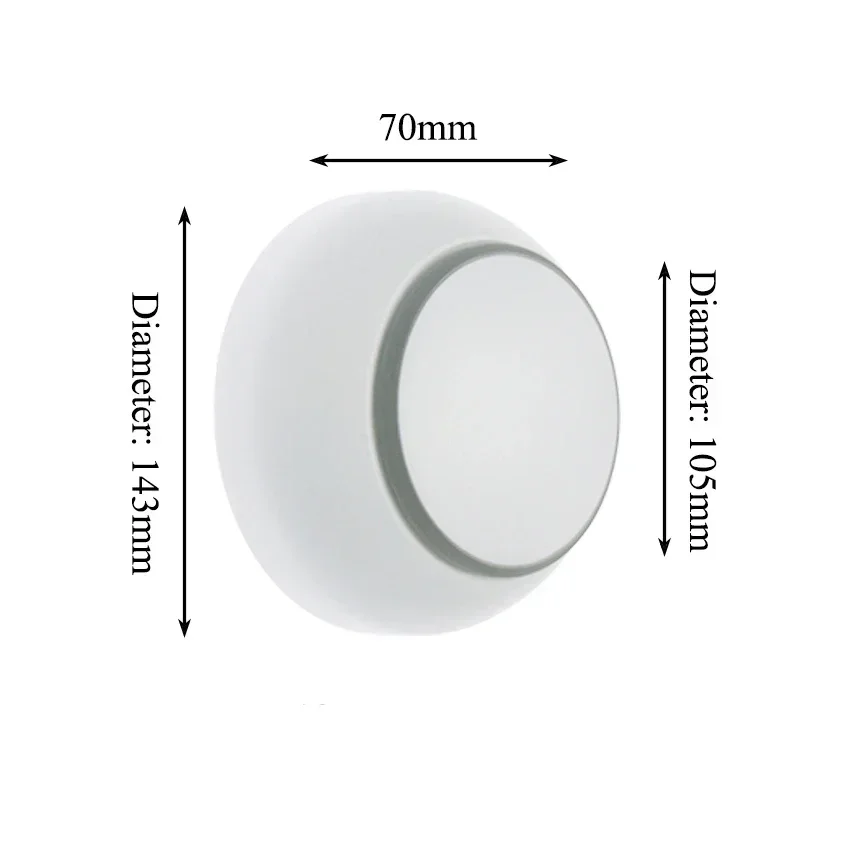 6W LED Wall Lamp Rotating Home Bedroom Stairs Sofa Background Lighting Decorative Light
6W LED Wall Lamp Rotating Home Bedroom Stairs Sofa Background Lighting Decorative Light