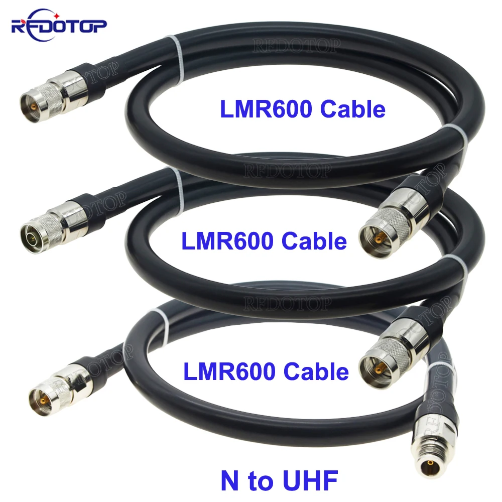 LMR600 PL239 UHF M to N Male/Female 50Ohm RF Coaxial Cable Extension Jumper Pigtail for 4G LTE Cellular Amplifier Signal Booster
LMR600 PL239 UHF M to N Male/Female 50Ohm RF Coaxial Cable Extension Jumper Pigtail for 4G LTE Cellular Amplifier Signal Booster