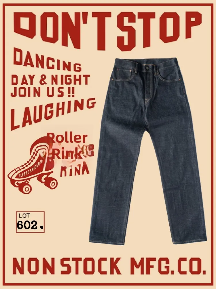 NonStock Levis1969 Roller Skate Vintage Original Color Red Ear Denim Slim Fit mid Waist Long Pants Youth Fashion Straight Leg
NonStock Levis1969 Roller Skate Vintage Original Color Red Ear Denim Slim Fit mid Waist Long Pants Youth Fashion Straight Leg