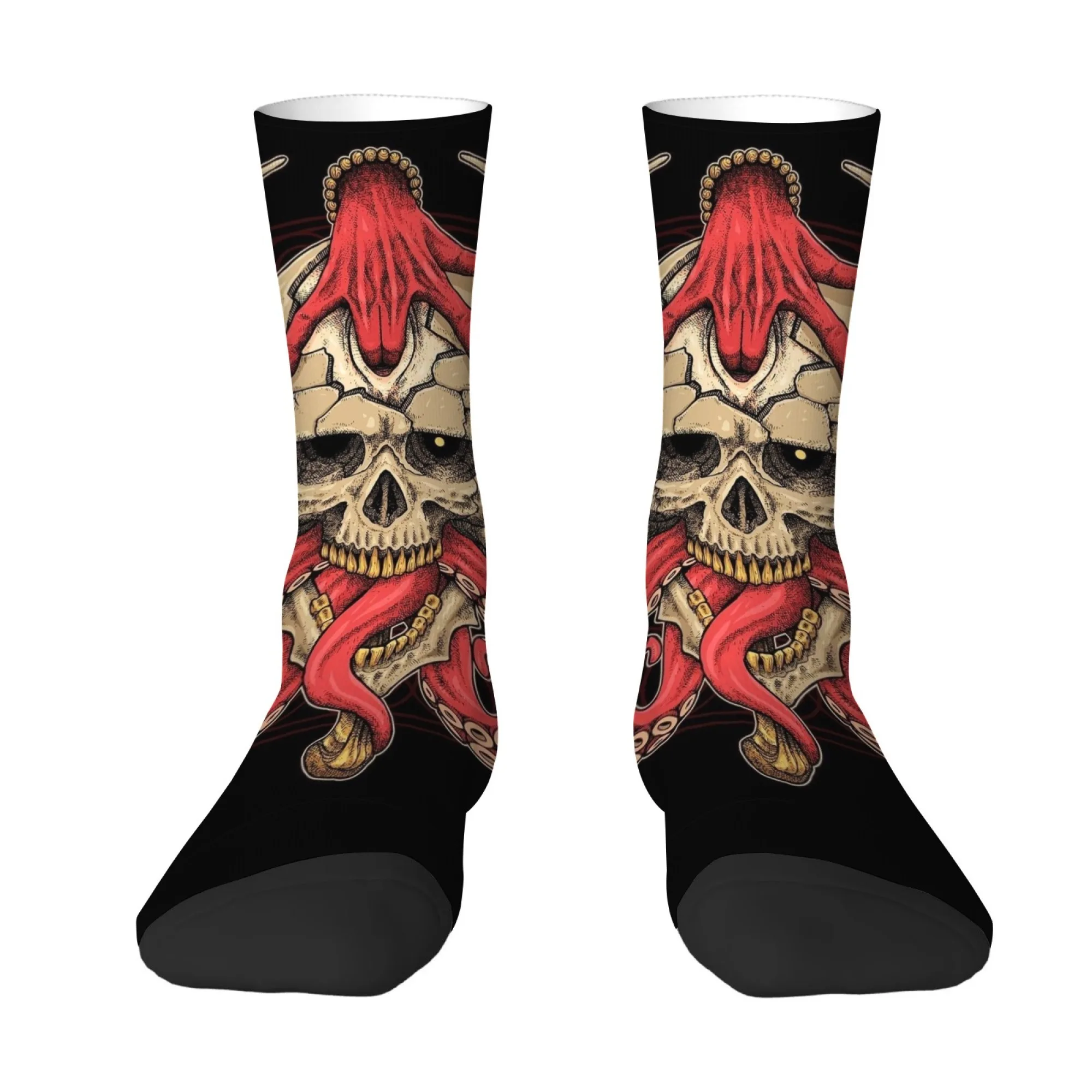 Horror Gothic Skull Print Men's Socks Funny Stylish Quirky Rebellious Hip-Hop Street Party Socks Soft and Skin-Friendly Socks
Horror Gothic Skull Print Men's Socks Funny Stylish Quirky Rebellious Hip-Hop Street Party Socks Soft and Skin-Friendly Socks