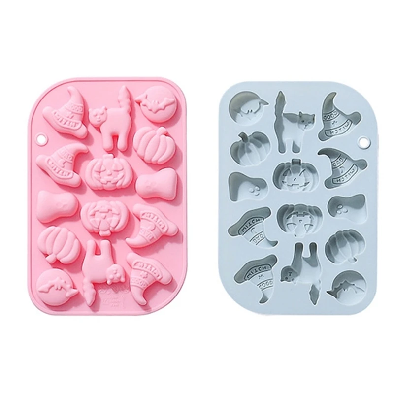 Mini Halloween Fondant Mold Non-stick Unique Pumpkin Bat Silicone Mold for Cake Decorating Cupcake Chocolate Mold
Mini Halloween Fondant Mold Non-stick Unique Pumpkin Bat Silicone Mold for Cake Decorating Cupcake Chocolate Mold