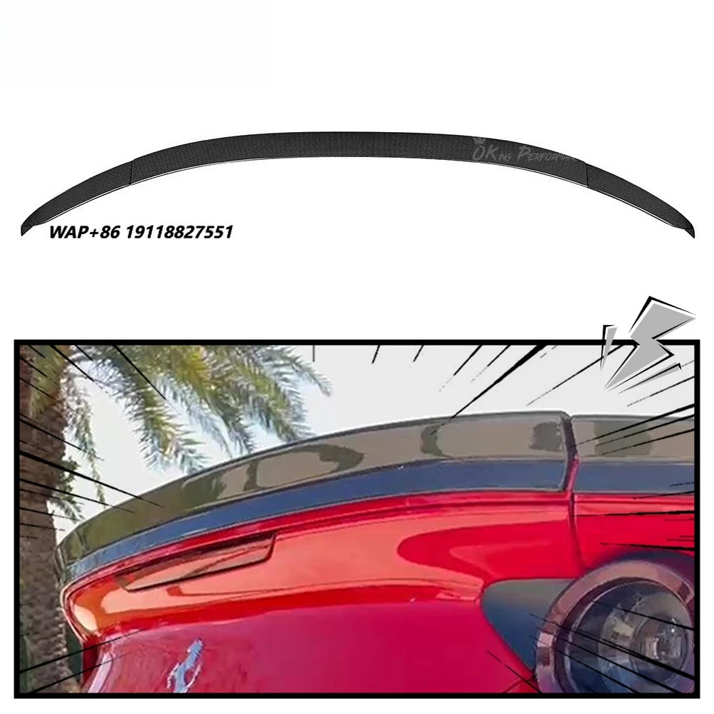 812 Convertible NOV Style Visible Carbon Fiber Rear Trunk Spoiler Wing for 812 GTS 2017-2023
812 Convertible NOV Style Visible Carbon Fiber Rear Trunk Spoiler Wing for 812 GTS 2017-2023