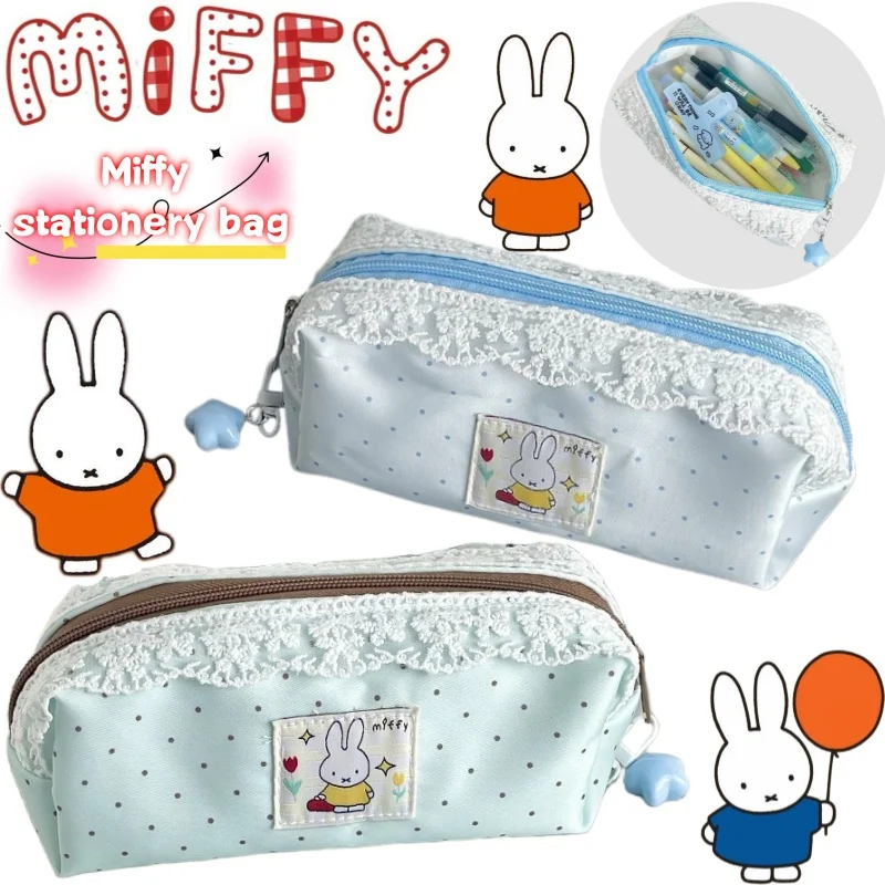 Miffy stationery bag creative high-value cartoon printing large-capacity portable fresh simple student stationery storage bag
Miffy stationery bag creative high-value cartoon printing large-capacity portable fresh simple student stationery storage bag