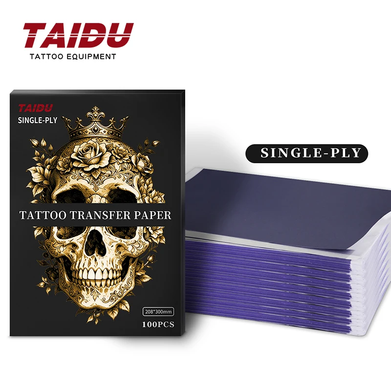 TAIDU Transfer Paper for Freehand 100 Sheets Stylus Printer Paper Transfer Tattoo Clearly Tattoo Transfer Papers
TAIDU Transfer Paper for Freehand 100 Sheets Stylus Printer Paper Transfer Tattoo Clearly Tattoo Transfer Papers