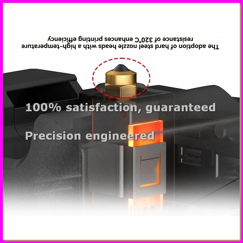 Ceramic Hotend for Centauri Carbon Hardened Steel Brass Nozzle 0.4mm with Extra 2 Silicone Cover and 2 Nozzle Brushes-ABVP
Ceramic Hotend for Centauri Carbon Hardened Steel Brass Nozzle 0.4mm with Extra 2 Silicone Cover and 2 Nozzle Brushes-ABVP