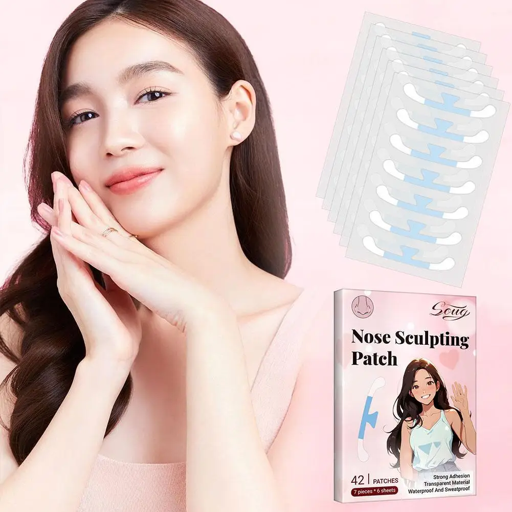 42pc/box Shrinking Nose Wing Stickers Cosplay Special Nose Shrink Nose Thin Invisible Small Strips Shrink Narrow Nose Beauty Nos
42pc/box Shrinking Nose Wing Stickers Cosplay Special Nose Shrink Nose Thin Invisible Small Strips Shrink Narrow Nose Beauty Nos