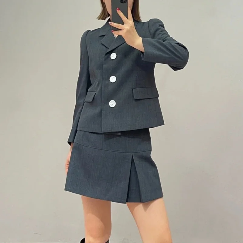 ay Suit Jaet Women's Slim Fit ort Straight Casual Decorative ell Button College Sle Commute OL Faion Princ Sle
ay Suit Jaet Women's Slim Fit ort Straight Casual Decorative ell Button College Sle Commute OL Faion Princ Sle