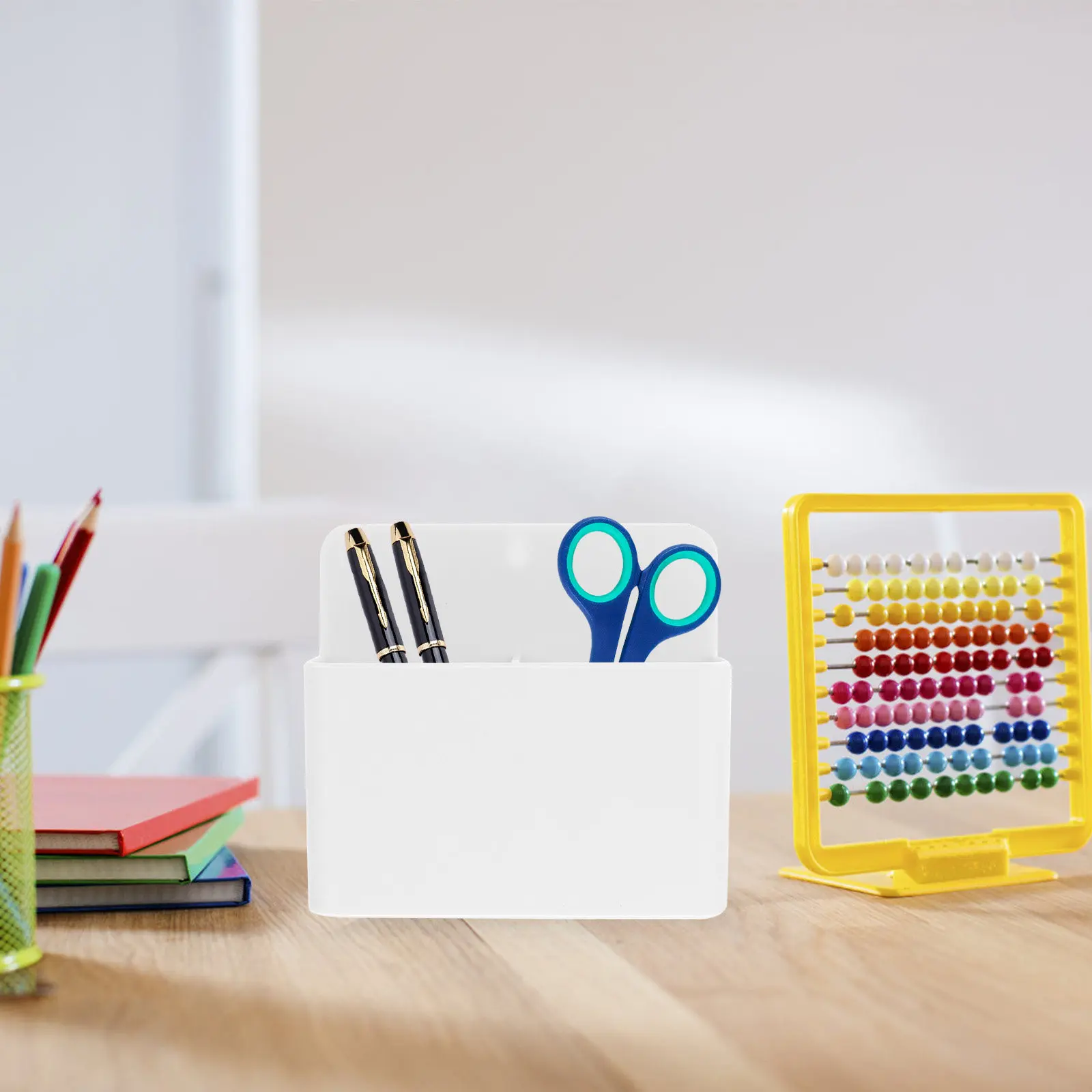 Magnetic Pen Holder Multi-Function Plastic Desktop Organizer Hanging Pen Case for Whiteboard Marker Stationery Storage
Magnetic Pen Holder Multi-Function Plastic Desktop Organizer Hanging Pen Case for Whiteboard Marker Stationery Storage