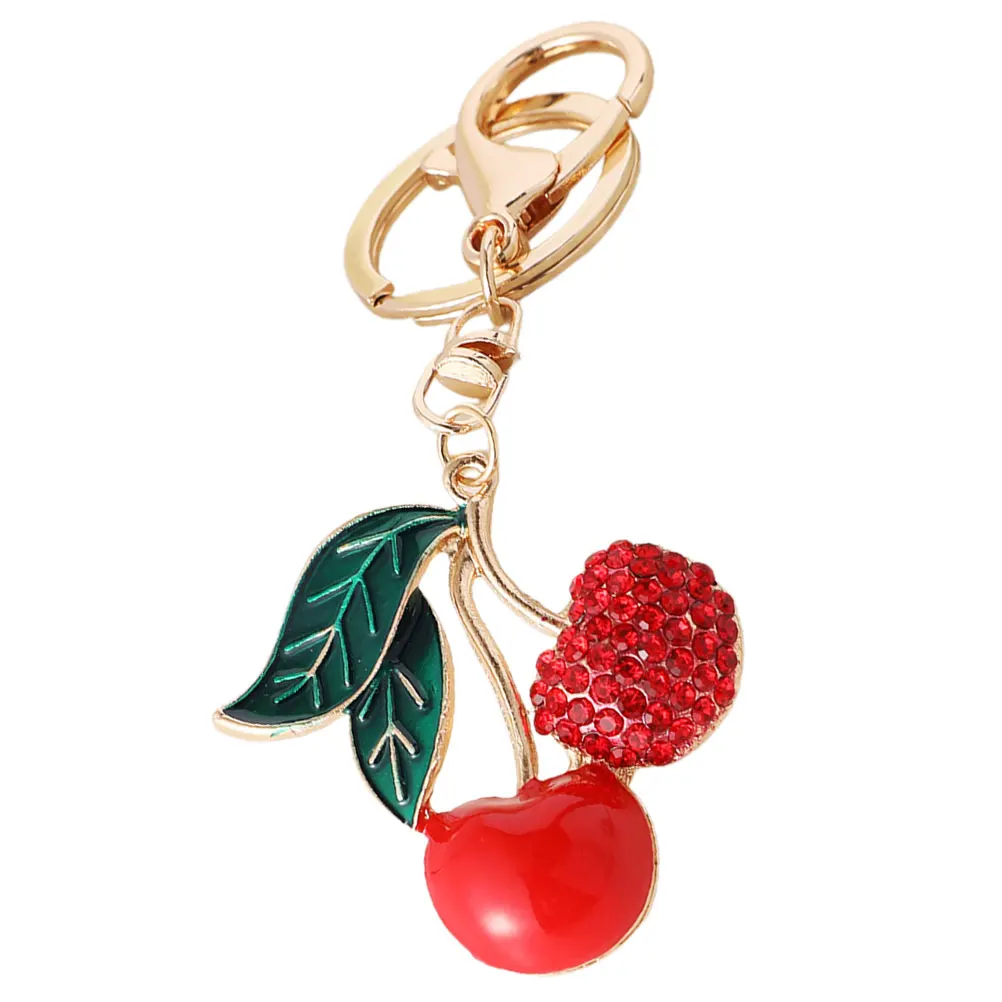Keyring Women Cherry Keychain Bag Charms Cherry Car Keychain Cute Enamel Cute Fruit Charms Bag Car Accessories
Keyring Women Cherry Keychain Bag Charms Cherry Car Keychain Cute Enamel Cute Fruit Charms Bag Car Accessories