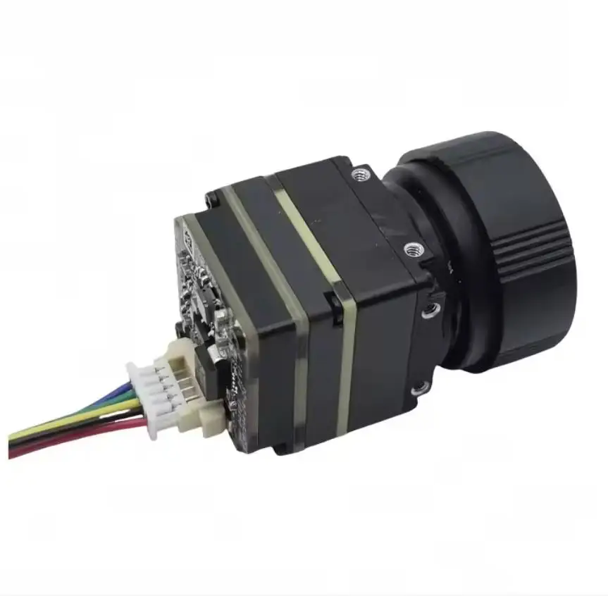 CVBS Analog FPV Drone Thermal Imaging Camera 640x512 256x192 384 x288 4/6/9mm Lens Uncooled Long Wave Infrared Camera Module
CVBS Analog FPV Drone Thermal Imaging Camera 640x512 256x192 384 x288 4/6/9mm Lens Uncooled Long Wave Infrared Camera Module