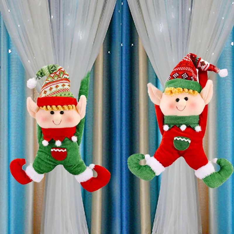 1pc Christmas Curtain Buckle with Snowman Cute Curtain Decoration Creative Curtain Buckle for Home Window Christmas Decoration
1pc Christmas Curtain Buckle with Snowman Cute Curtain Decoration Creative Curtain Buckle for Home Window Christmas Decoration