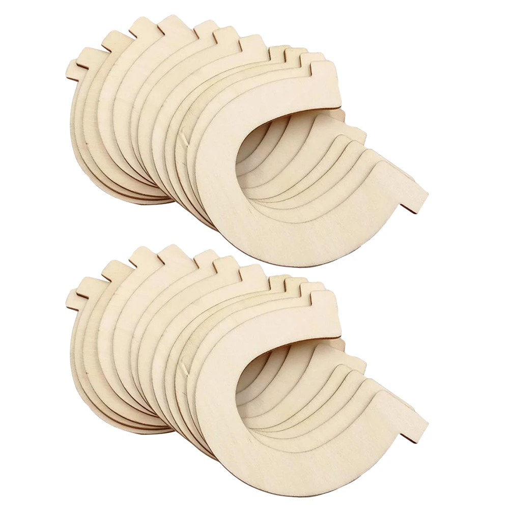 24 pcs DIY Green Wood Chips Unfinished Cutouts Horseshoe Shape Craft Home Decor Projects Kids Room naments Wreath
24 pcs DIY Green Wood Chips Unfinished Cutouts Horseshoe Shape Craft Home Decor Projects Kids Room naments Wreath
