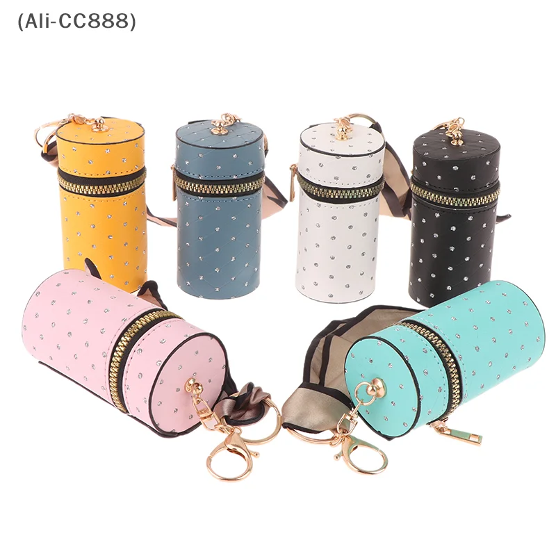 Luxury Coin Purse Mini Keychain Retro Bucket Bag Silk Ribbon Lipstick Bag Simple Pendant Earphone Case
Luxury Coin Purse Mini Keychain Retro Bucket Bag Silk Ribbon Lipstick Bag Simple Pendant Earphone Case