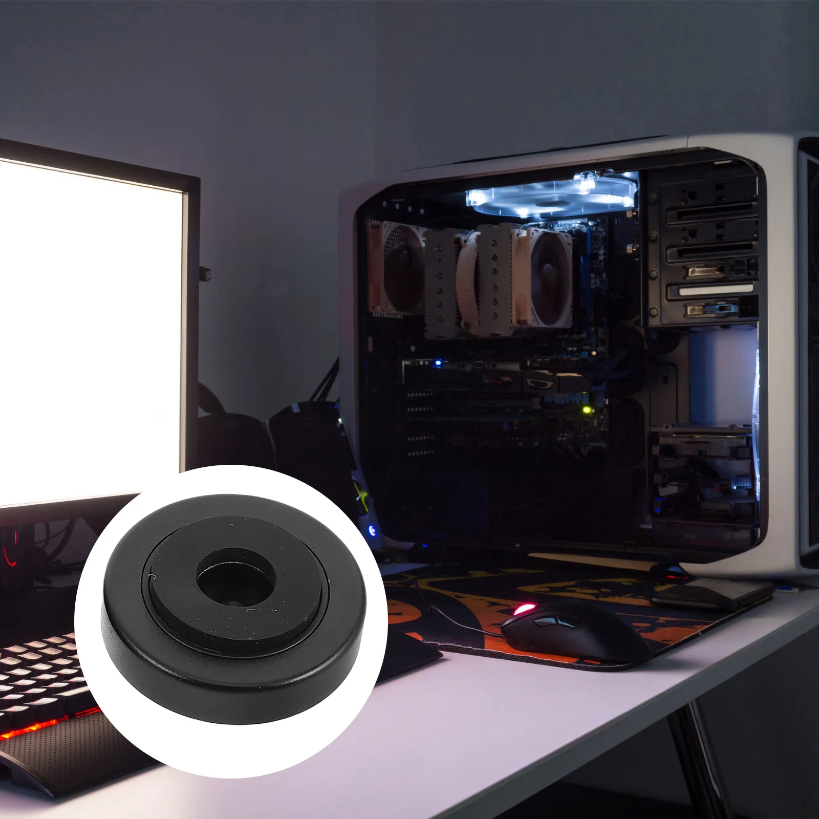 4Pcs Rubber Speaker Cushion Feet Isolation Pads Shock Absorption Speaker Stands for Amplifier Turntable Audio Equipment
4Pcs Rubber Speaker Cushion Feet Isolation Pads Shock Absorption Speaker Stands for Amplifier Turntable Audio Equipment