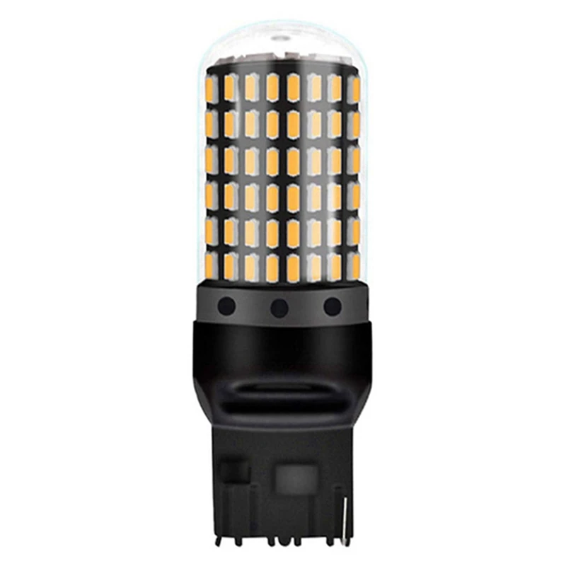 Автомобильные светодиодные лампы Canbus T20 3014 W21W 7440 144Smd для указателей поворота, стояночных стоп-сигналов, фонари заднего хода 6000K
Автомобильные светодиодные лампы Canbus T20 3014 W21W 7440 144Smd для указателей поворота, стояночных стоп-сигналов, фонари заднего хода 6000K