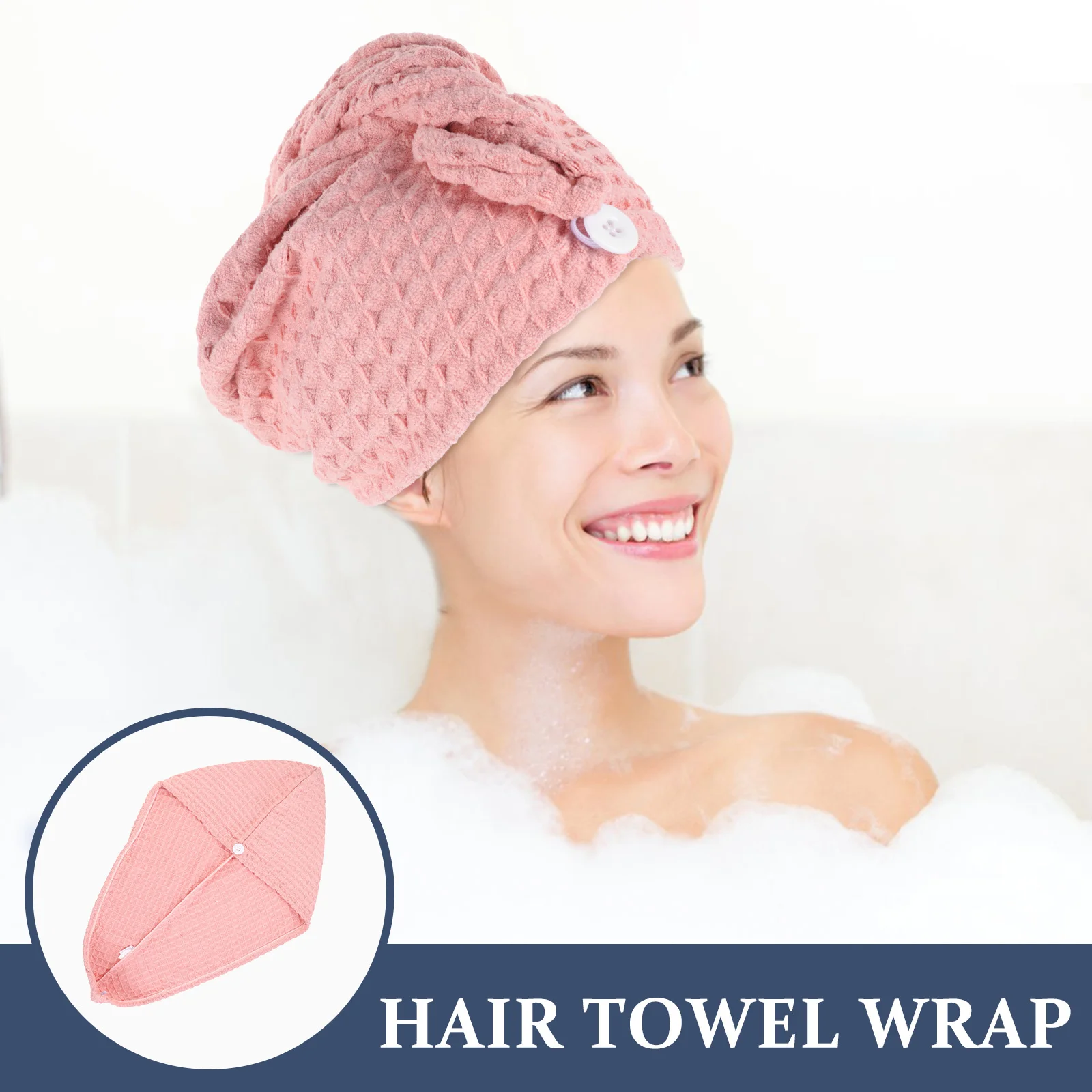 2Pcs Hair Drying Towel for Women Hair Wrap Turban Soft Supple Cotton Material Easy Carry for Travel Pool Beach
2Pcs Hair Drying Towel for Women Hair Wrap Turban Soft Supple Cotton Material Easy Carry for Travel Pool Beach