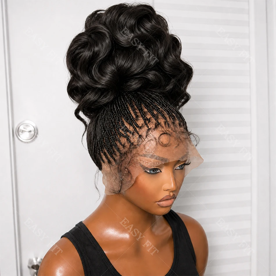 Pre Cut Real Full Lace Human Hair Wig 13x5 HD Transparent Lace Frontal Human Hair Wig Brazilian Virgin Human Hair Wig 360 Natural Black Body Wave Lace Wig Anti Tangling Long Lasting Human Hair Lace Wig For Beginner Daily Multi Scene Styling Wear And Go
Pre Cut Real Full Lace Human Hair Wig 13x5 HD Transparent Lace Frontal Human Hair Wig Brazilian Virgin Human Hair Wig 360 Natural Black Body Wave Lace Wig Anti Tangling Long Lasting Human Hair Lace Wig For Beginner Daily Multi Scene Styling Wear And Go