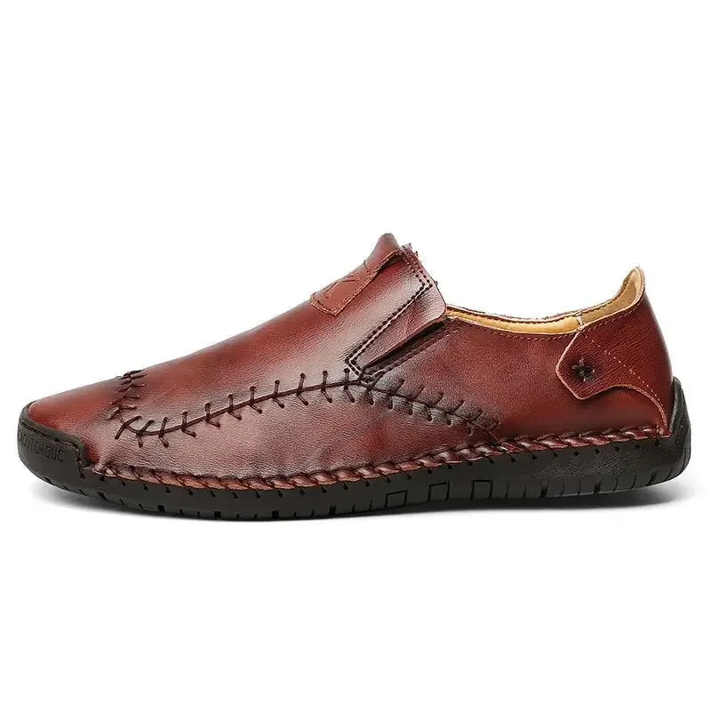 Loafers Men's Shoes Summer Genuine Leather Shoes Men's Casual Shoes Soft Leather Soft Bottom Breathable Lightweight Moccasins
Loafers Men's Shoes Summer Genuine Leather Shoes Men's Casual Shoes Soft Leather Soft Bottom Breathable Lightweight Moccasins