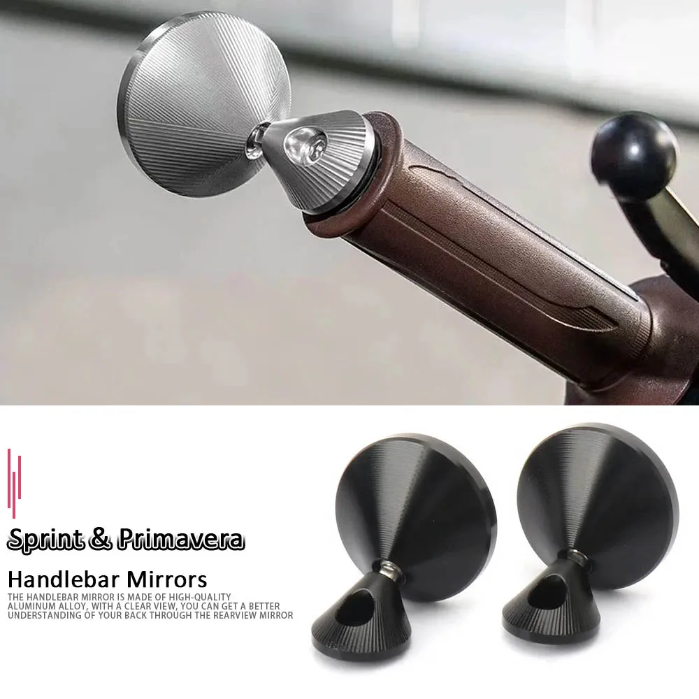 Round Handlebar Aluminum Motocycle Rearview Mirrors Moto End Side Mirrors For Vespa Sprint 150 Primavera 150 Sprint150
Round Handlebar Aluminum Motocycle Rearview Mirrors Moto End Side Mirrors For Vespa Sprint 150 Primavera 150 Sprint150