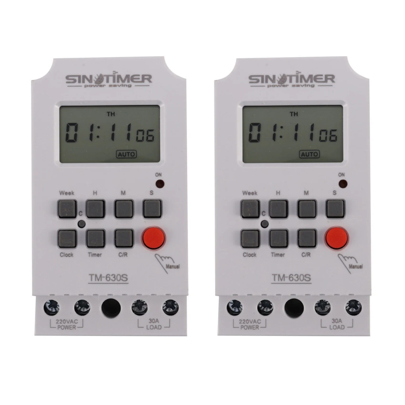 Sinotimer 2X Tm630s-2 220 В секунды управление таймером большой экран цифровой дисплей контактный выход напряжения контроллер времени
Sinotimer 2X Tm630s-2 220 В секунды управление таймером большой экран цифровой дисплей контактный выход напряжения контроллер времени
