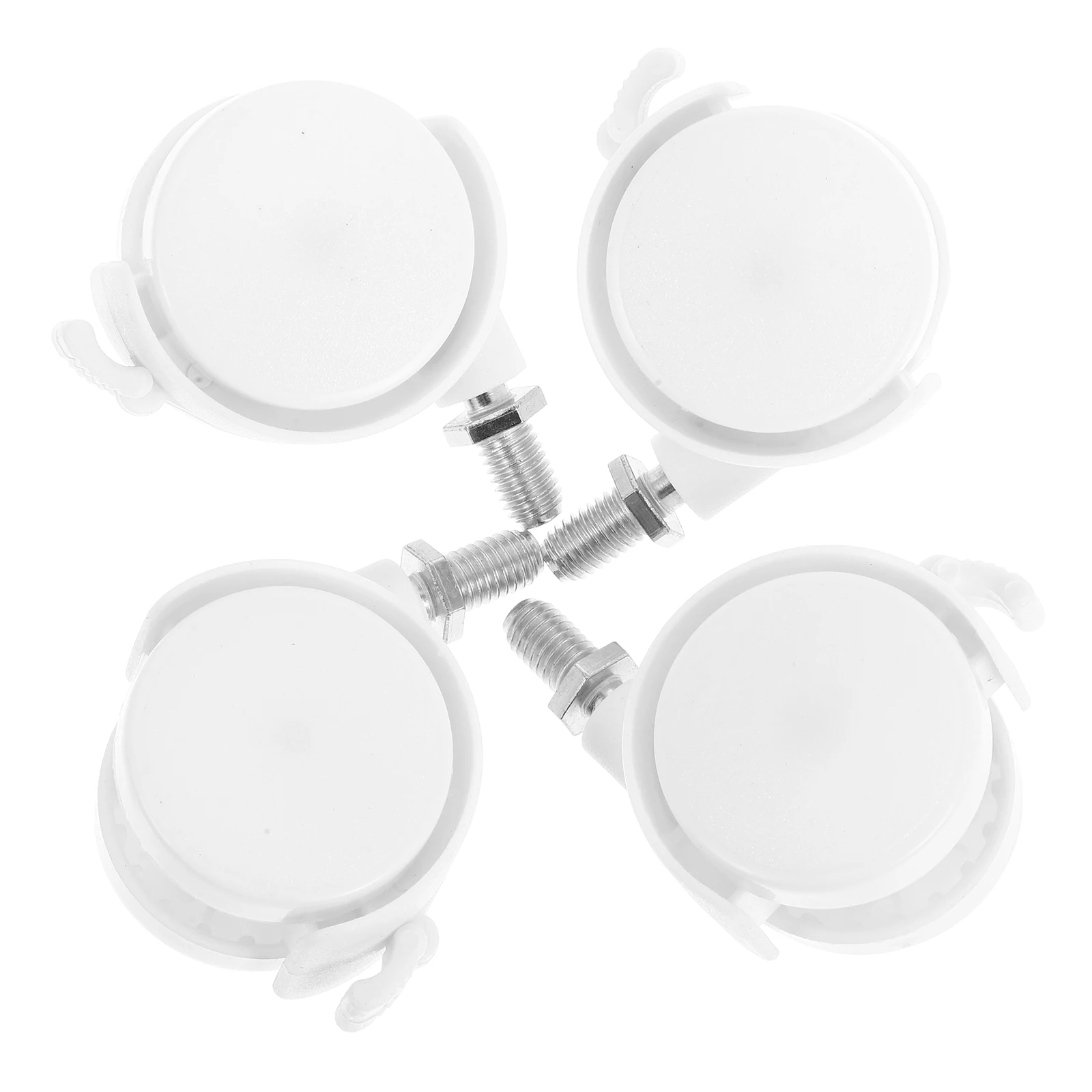 4 Pcs Brake Casters Cart Grill Wheels for Wire Shelving Furniture Gaming Chair Desk Replacement
4 Pcs Brake Casters Cart Grill Wheels for Wire Shelving Furniture Gaming Chair Desk Replacement