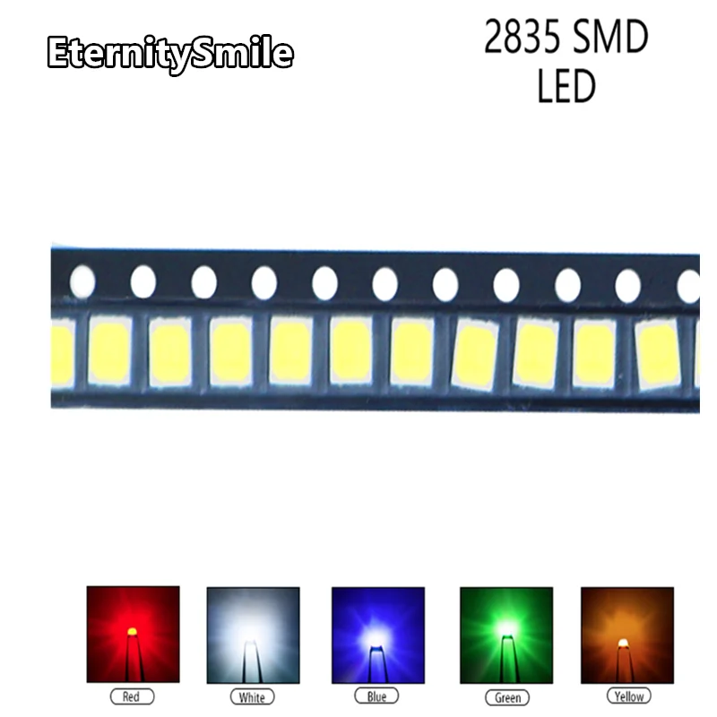 Smd 100 LED electronic components, blue, yellow, white, green, red, orange, purple, RGB, high LED components, 2835 DIY kit
Smd 100 LED electronic components, blue, yellow, white, green, red, orange, purple, RGB, high LED components, 2835 DIY kit